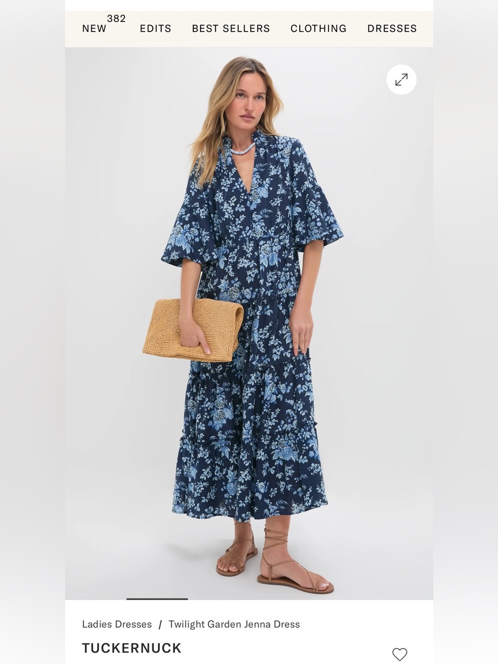 Tuckernuck’s Twilight Garden Jenna Dress - Picture 1 of 5